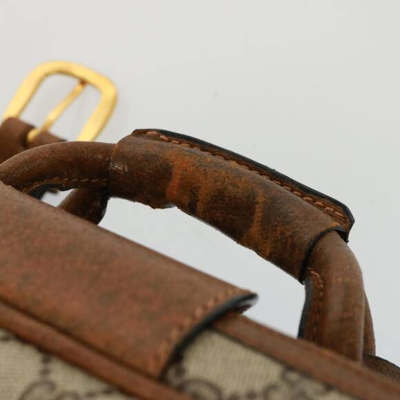 GUCCI GG Supreme Boston Bag Pvc Beige - Picture 9 of 16